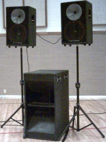 The KODJ Cerwin Vega Setup