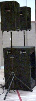 The KODJ Cerwin Vega Setup